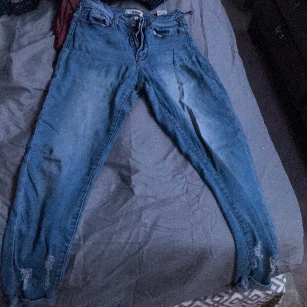 Good jeans warn a couple of times